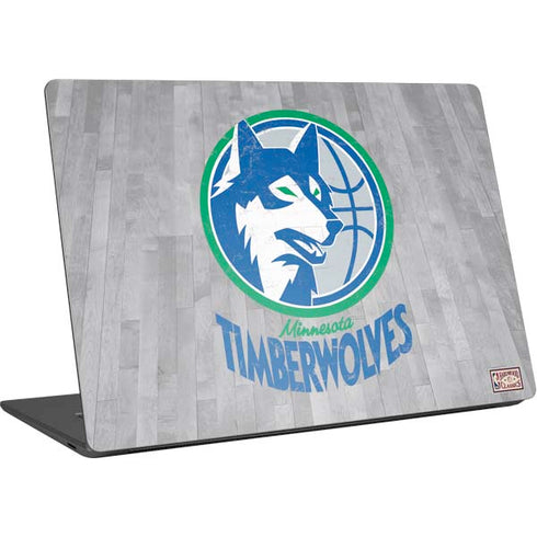 NBA Minnesota Timberwolves Hardwood Classics Surface Laptop 4 15in Skin