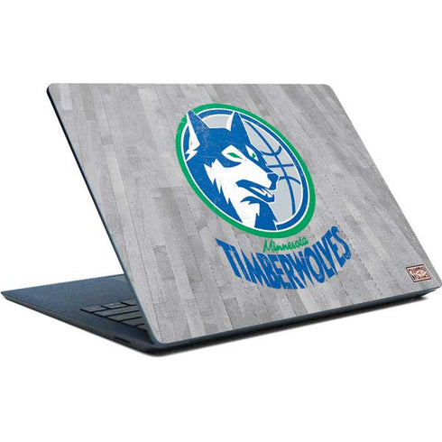 NBA Minnesota Timberwolves Hardwood Classics Surface Laptop Skin