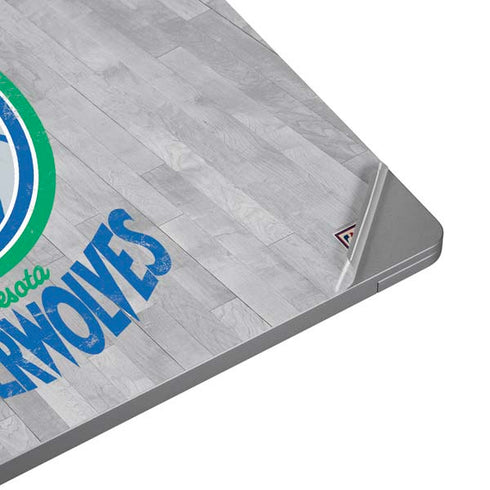 NBA Minnesota Timberwolves Hardwood Classics Universal Laptop 15in (12.2 x 8.8in) Skin