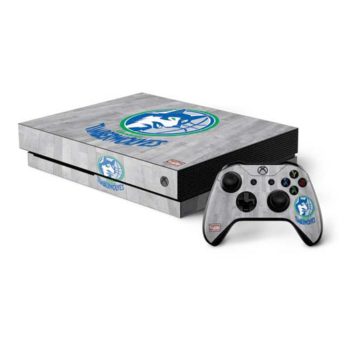 NBA Minnesota Timberwolves Hardwood Classics Xbox One X Bundle Skin