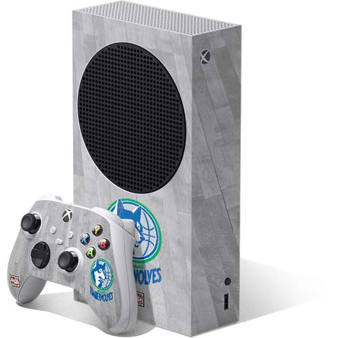 NBA Minnesota Timberwolves Hardwood Classics Xbox Series S Skins