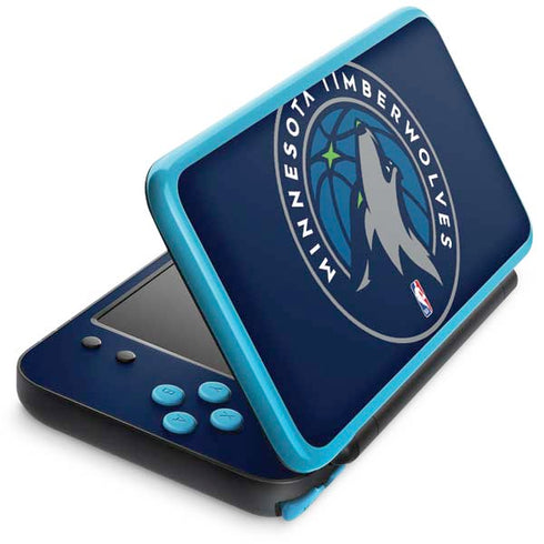 NBA Minnesota Timberwolves Large Logo Nintendo 2DS XL (2017) Skin