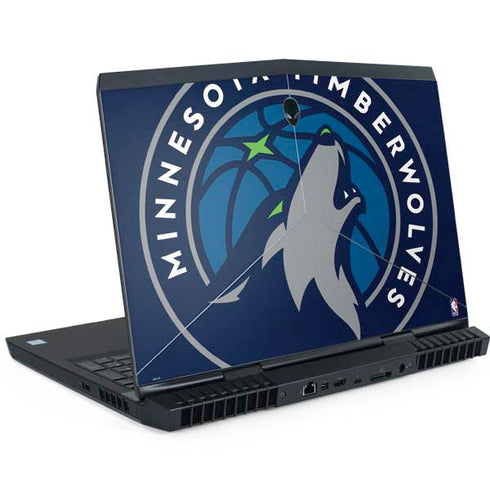 NBA Minnesota Timberwolves Large Logo Dell Alienware Skin