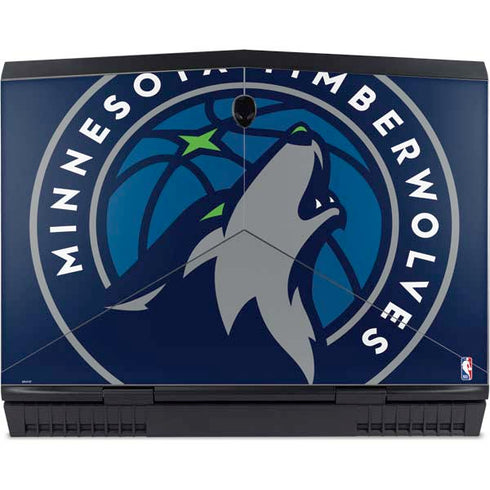 NBA Minnesota Timberwolves Large Logo Dell Alienware Skin