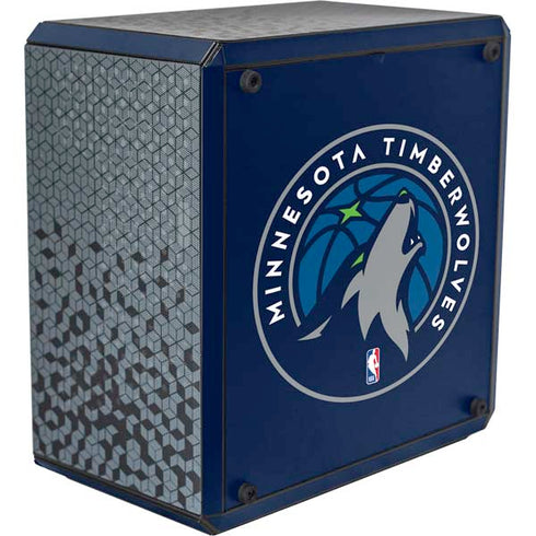 NBA Minnesota Timberwolves Large Logo Cooler Master MasterBox Q300L Mini Tower Skin