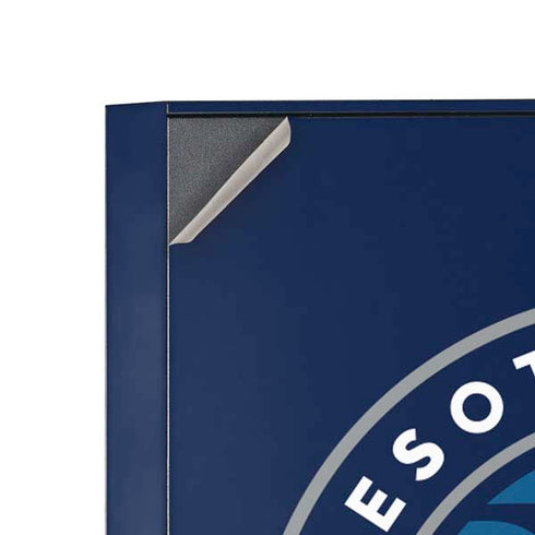 NBA Minnesota Timberwolves Large Logo Corsair 4000D Tempered Glass Mid-Tower ATX Case Skin