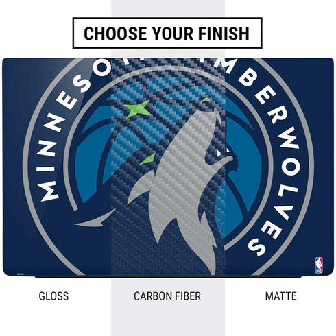 NBA Minnesota Timberwolves Large Logo Dell Vostro Skin