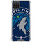 NBA Minnesota Timberwolves Large Logo Galaxy A12 Clear Case