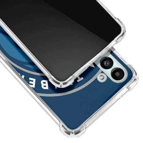 NBA Minnesota Timberwolves Large Logo Galaxy A13 5G Clear Case