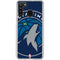NBA Minnesota Timberwolves Large Logo Galaxy A21 Clear Case