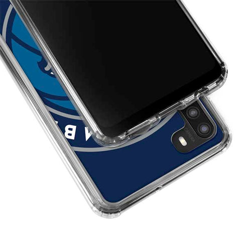 NBA Minnesota Timberwolves Large Logo Galaxy A21 Clear Case