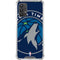 NBA Minnesota Timberwolves Large Logo Galaxy A32 5G Clear Case