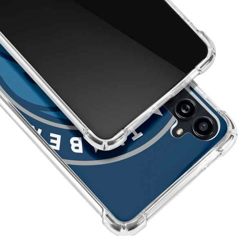 NBA Minnesota Timberwolves Large Logo Galaxy A54 5G Clear Case