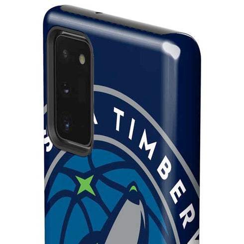 NBA Minnesota Timberwolves Large Logo Galaxy Note20 5G Pro Case