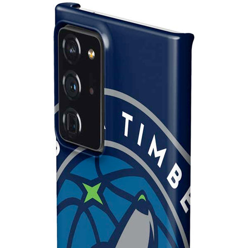 NBA Minnesota Timberwolves Large Logo Galaxy Note20 Ultra 5G Lite Case