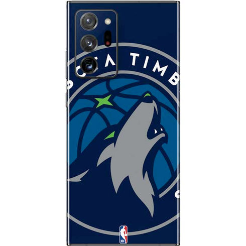 NBA Minnesota Timberwolves Large Logo Galaxy Note20 Ultra 5G Skin