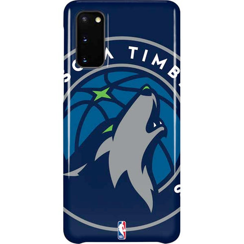NBA Minnesota Timberwolves Large Logo Galaxy S20 Lite Case