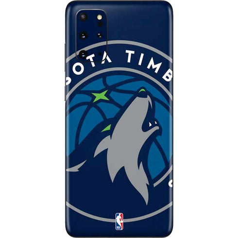 NBA Minnesota Timberwolves Large Logo Galaxy S20 Plus Skin