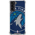 NBA Minnesota Timberwolves Large Logo Galaxy S21 5G Clear Case