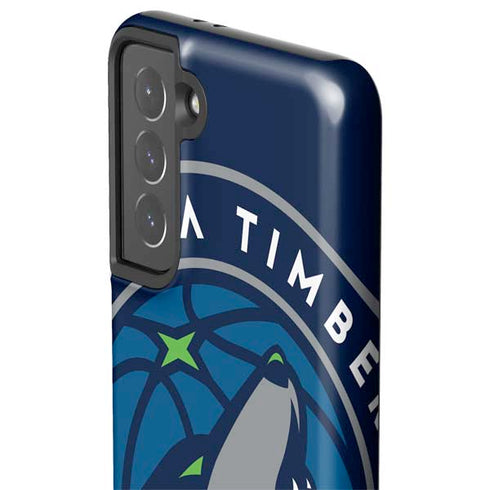 NBA Minnesota Timberwolves Large Logo Galaxy S21 5G Pro Case