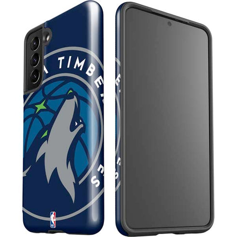 NBA Minnesota Timberwolves Large Logo Galaxy S21 5G Pro Case