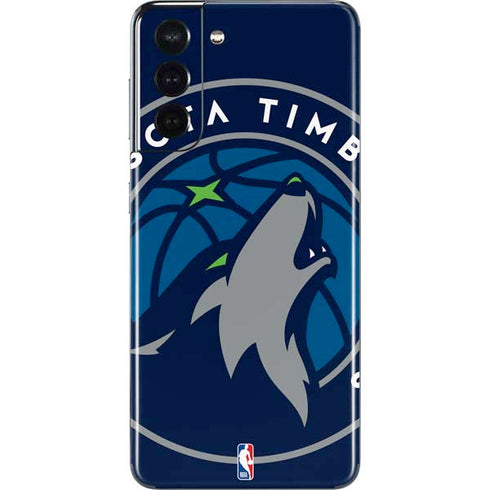 NBA Minnesota Timberwolves Large Logo Galaxy S21 5G Skin