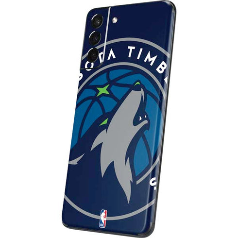 NBA Minnesota Timberwolves Large Logo Galaxy S21 5G Skin