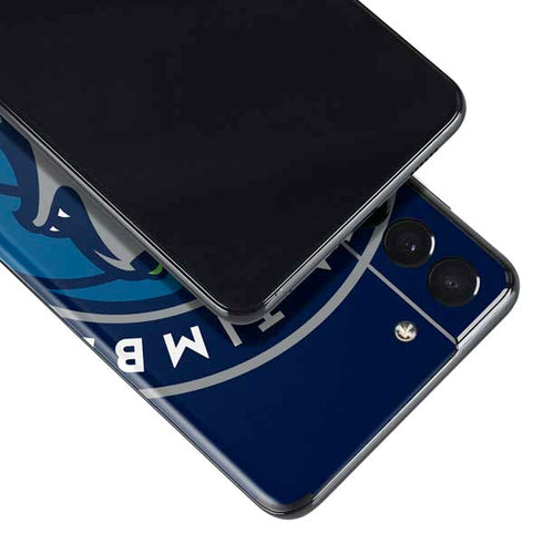NBA Minnesota Timberwolves Large Logo Galaxy S21 5G Skin