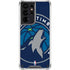 NBA Minnesota Timberwolves Large Logo Galaxy S21 Ultra 5G Clear Case