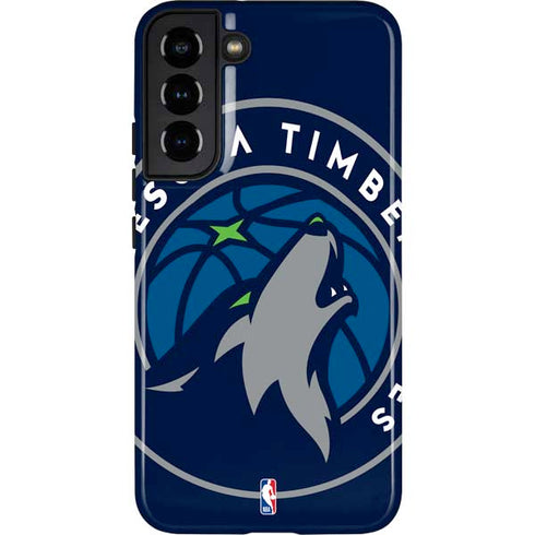 NBA Minnesota Timberwolves Large Logo Galaxy S22 Plus Pro Case