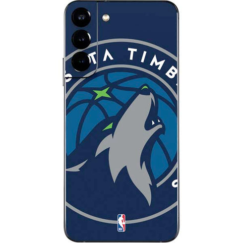 NBA Minnesota Timberwolves Large Logo Galaxy S22 Plus Skin