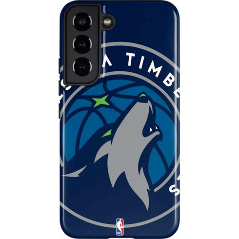 NBA Minnesota Timberwolves Large Logo Galaxy S22 Pro Case