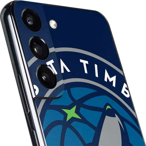 NBA Minnesota Timberwolves Large Logo Galaxy S22 Skin