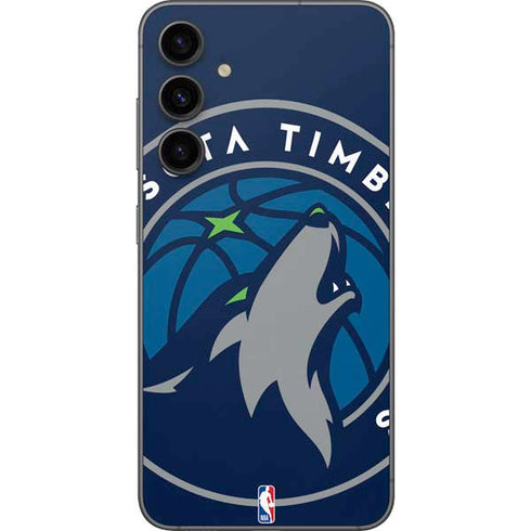 NBA Minnesota Timberwolves Large Logo Galaxy S23 FE Skin