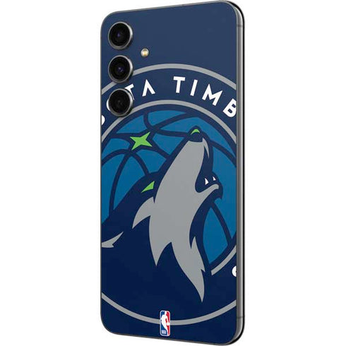NBA Minnesota Timberwolves Large Logo Galaxy S23 FE Skin