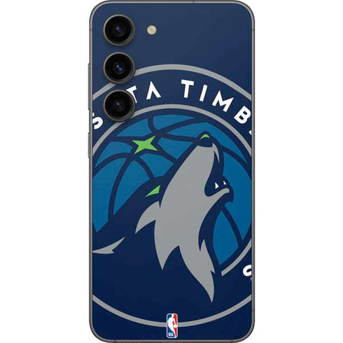 NBA Minnesota Timberwolves Large Logo Galaxy S23 Skin