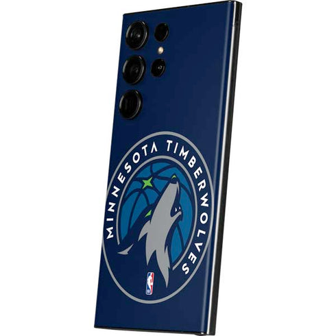 NBA Minnesota Timberwolves Large Logo Galaxy S23 Ultra Skin