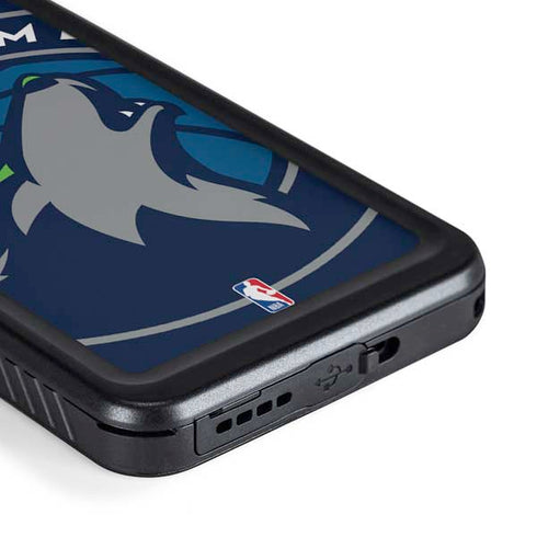 NBA Minnesota Timberwolves Large Logo Galaxy S23 Waterproof Case