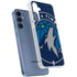 NBA Minnesota Timberwolves Large Logo Galaxy S24 Clear Case