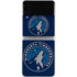 NBA Minnesota Timberwolves Large Logo Galaxy Z Flip3 5G Skin