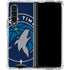 NBA Minnesota Timberwolves Large Logo Galaxy Z Fold4 5G Clear Case