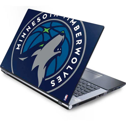 NBA Minnesota Timberwolves Large Logo Generic Laptop Skin