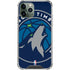 NBA Minnesota Timberwolves Large Logo iPhone 11 Pro Max Clear Case