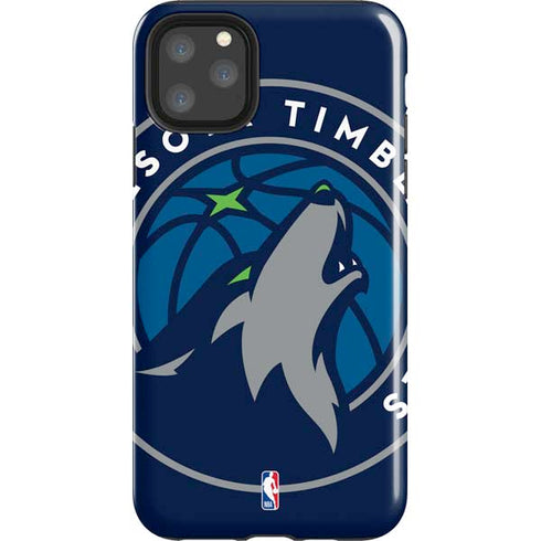 NBA Minnesota Timberwolves Large Logo iPhone 11 Pro Max Impact Case