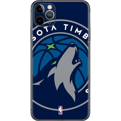 NBA Minnesota Timberwolves Large Logo iPhone 11 Pro Max Skin