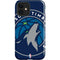 NBA Minnesota Timberwolves Large Logo iPhone 12 Impact Case