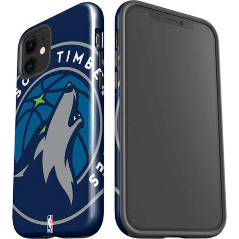 NBA Minnesota Timberwolves Large Logo iPhone 12 Impact Case