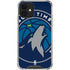 NBA Minnesota Timberwolves Large Logo iPhone 12 Mini Clear Case