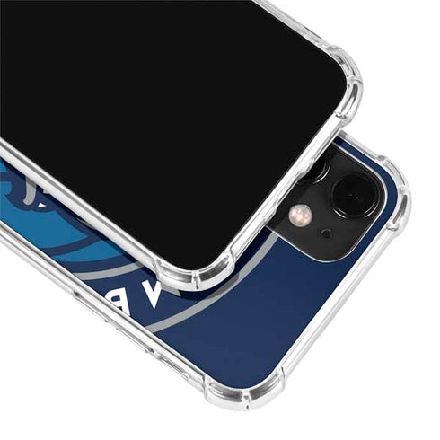 NBA Minnesota Timberwolves Large Logo iPhone 12 Mini Clear Case