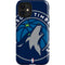 NBA Minnesota Timberwolves Large Logo iPhone 12 Mini Impact Case